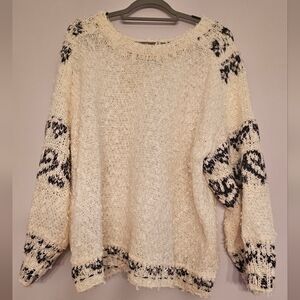 Anthropologie Pilcro Petra Feathered Sweater from the A+Line